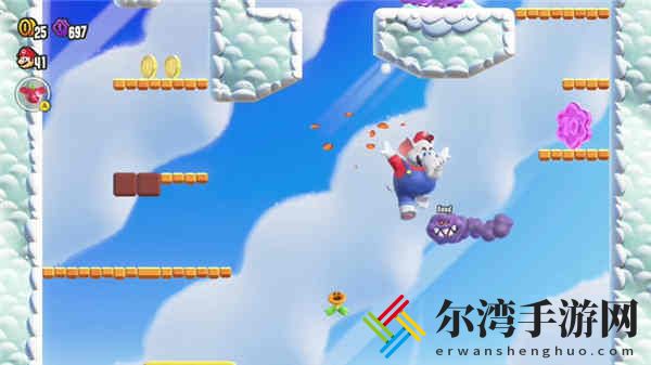 超级马里奥兄弟惊奇W1前往宇宙大紫币位置一览