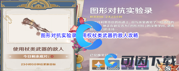 原神图形对抗实验录使用权杖类武器的敌人通关攻略 装备强化失败避免指南