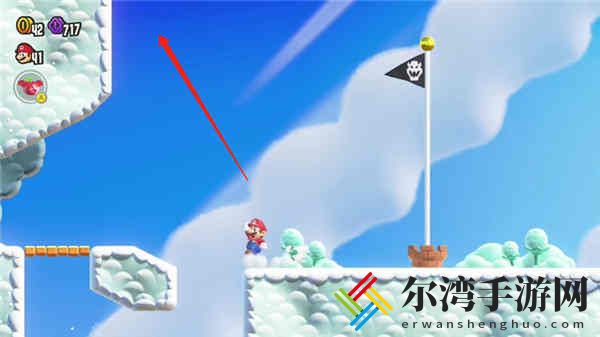 超级马里奥兄弟惊奇W1前往宇宙大紫币位置一览