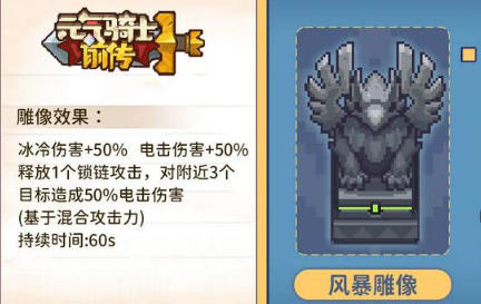 元气骑士前传风暴雕像怎么样