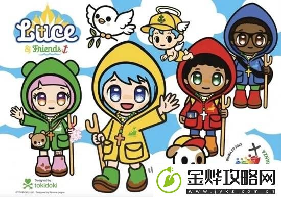梵蒂冈教会二次元吉祥物二创美图