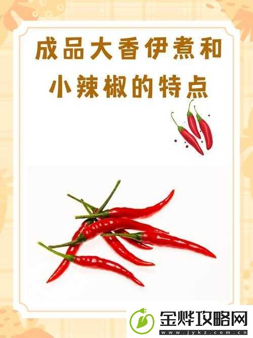 大香伊煮小辣椒成品的独特魅力与精彩呈现