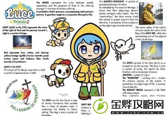 梵蒂冈教会二次元吉祥物二创美图