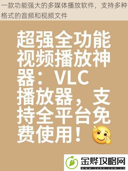 一款功能强大的多媒体播放软件