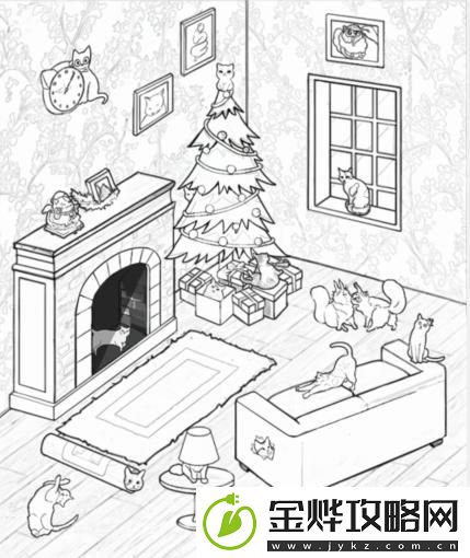 就我眼神好找猫咪找出场景中的19只猫通关攻略