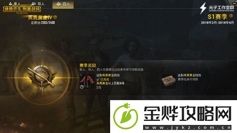 绝地求生刺激战场S1赛季4月20日结束