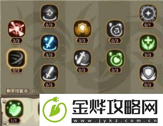 贪婪洞窟2剑盾技能怎么加点