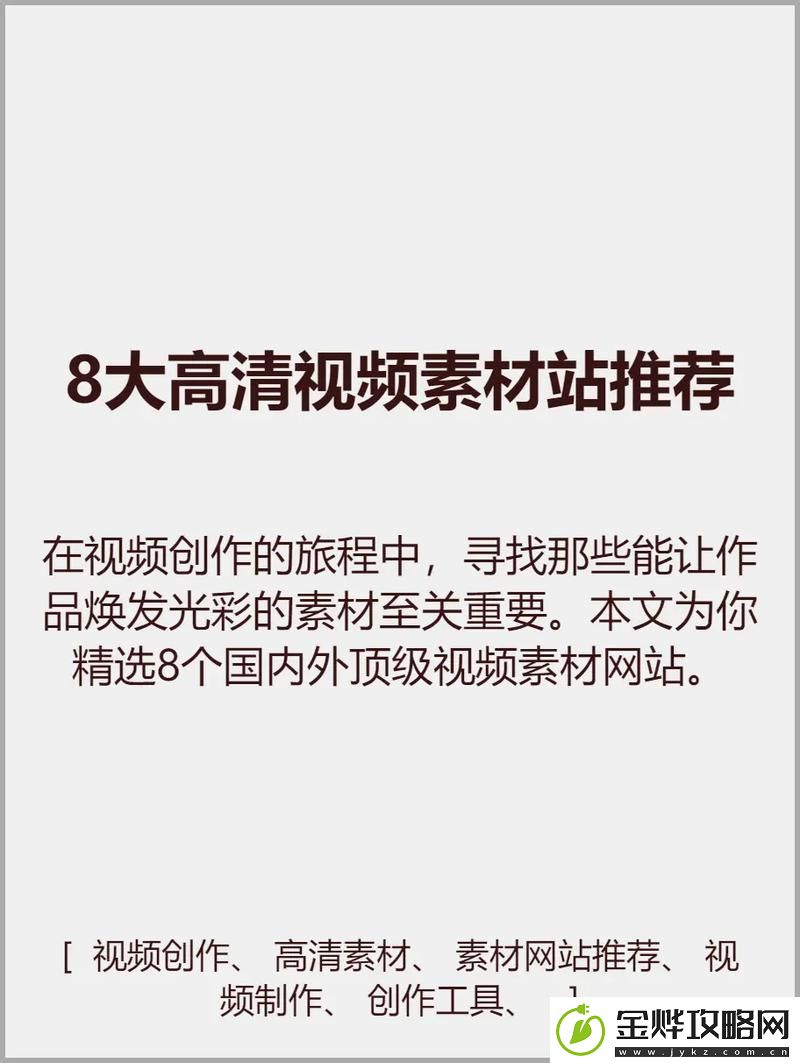 探索成品人推荐素材站的无限可能