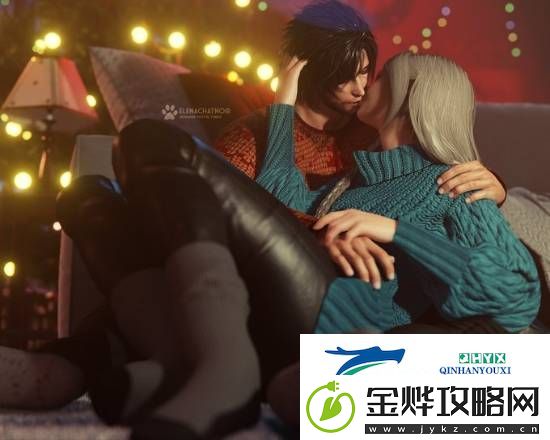 多博主蒂法爱丽丝3D圣诞图合集赏