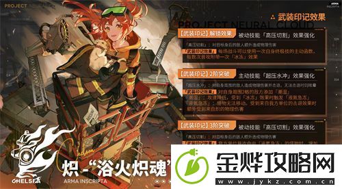 少女前线云图计划炽浴火炽魂效果是什么