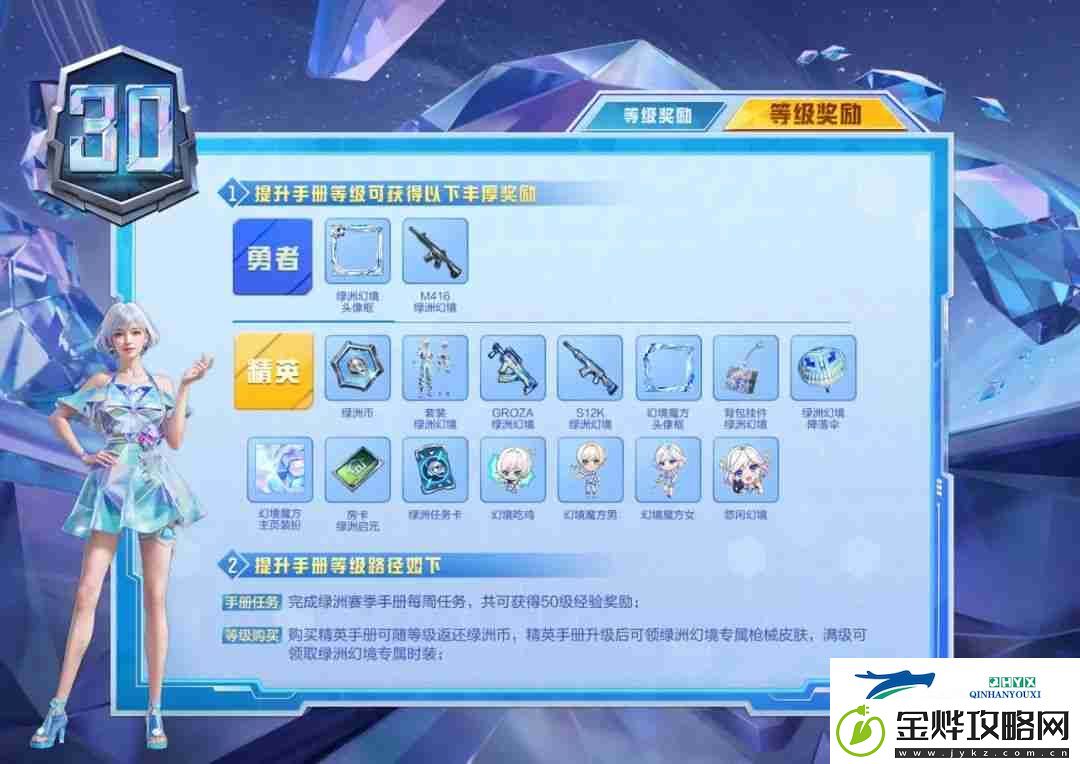 和平精英SS30赛季手册皮肤一览