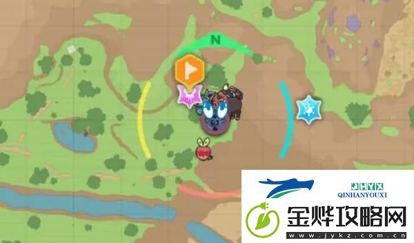 宝可梦朱紫蓝之圆盘神兽位置分享