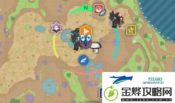 宝可梦朱紫蓝之圆盘神兽位置分享