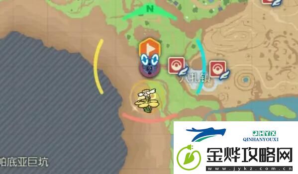 宝可梦朱紫蓝之圆盘神兽位置分享