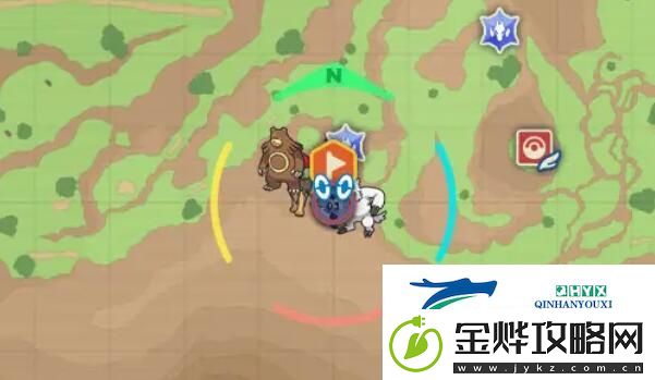 宝可梦朱紫蓝之圆盘神兽位置分享