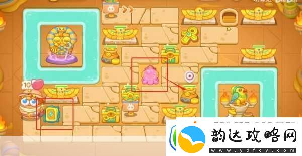 保卫萝卜4法老归来第13关全解析