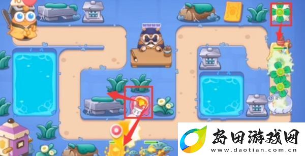 保卫萝卜4阿波道长第35关攻略
