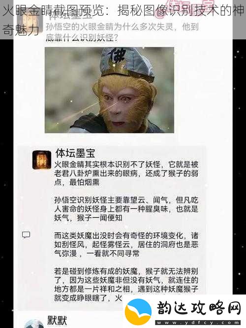 火眼金睛截图预览
