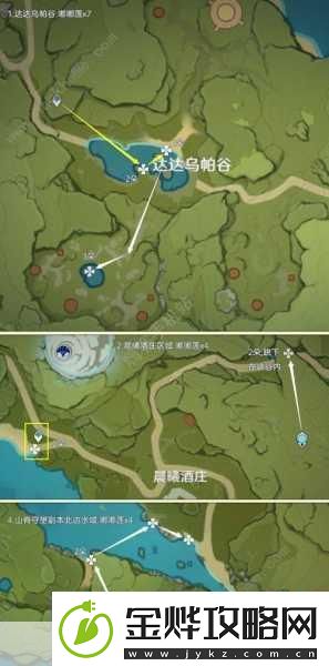 原神飘浮灵全攻略2024最新采集路线大揭秘