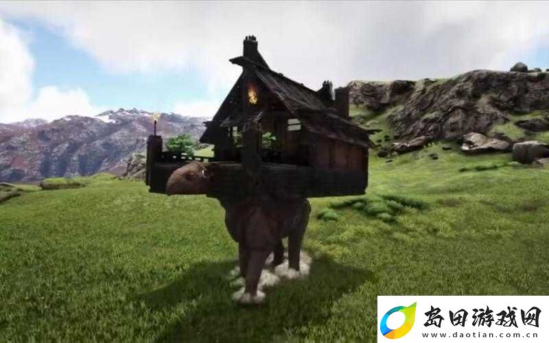 方舟生存进化中如何制作巨犀平台鞍