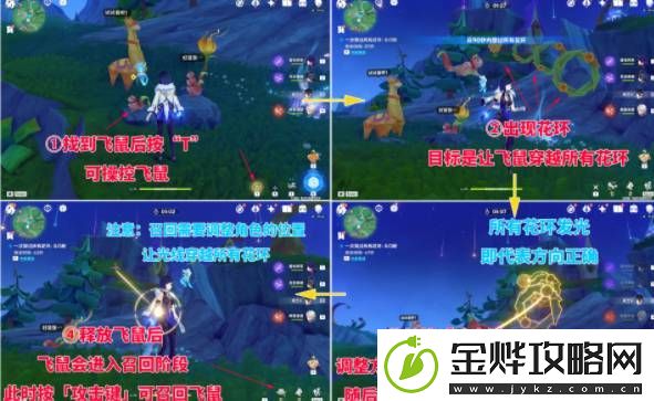 原神赐福森林3座高山试炼华丽宝箱在哪