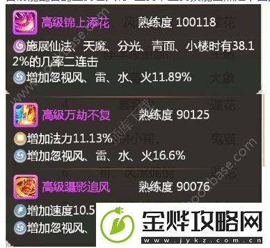 大话西游马面什么技能最好打