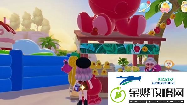 心动小镇沙滩乐园第3天红色小鸭子在哪