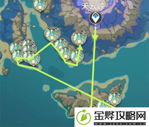 原神飘浮灵最快最全速刷路线