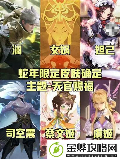 王者荣耀2025蛇年限定皮肤有哪些英雄