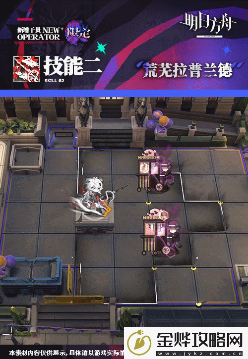 明日方舟荒芜拉普兰德干员图鉴