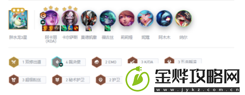 金铲铲之战s10阿卡丽死歌怎么搭配