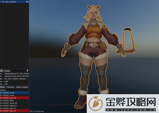 玩家拆解漫威争锋角色3D模型