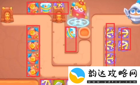 保卫萝卜4饿龙传说第5关怎么过