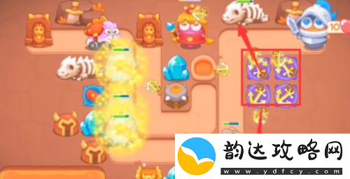 保卫萝卜4饿龙传说第5关怎么过