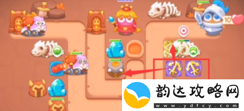 保卫萝卜4饿龙传说第5关怎么过