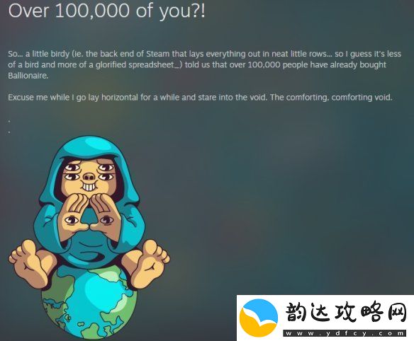 弹球亿万富翁销量突破10万份！Steam为特别好评