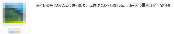 粉丝担心游科开发者被挖