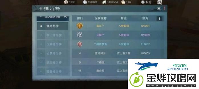 逆水寒手游怎么查看他人面板数据