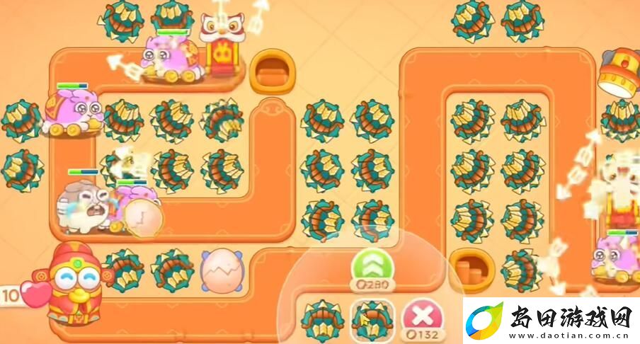 保卫萝卜4新春大集第1关怎么过