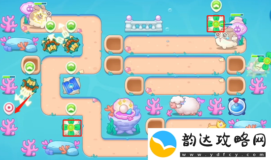 保卫萝卜4海的闺女第49关通关秘笈