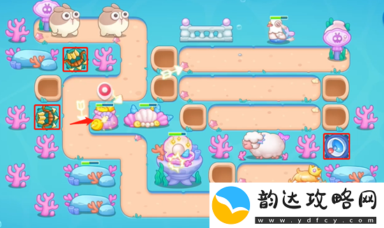 保卫萝卜4海的闺女第49关通关秘笈