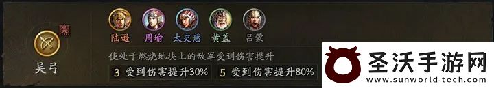三国志战略版三国演弈吴弓阵容推荐