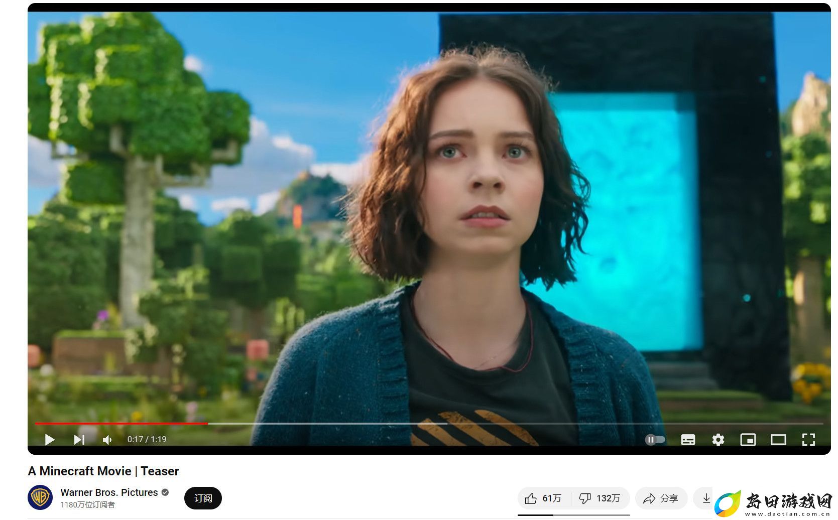 我的世界真人电影票房不妙