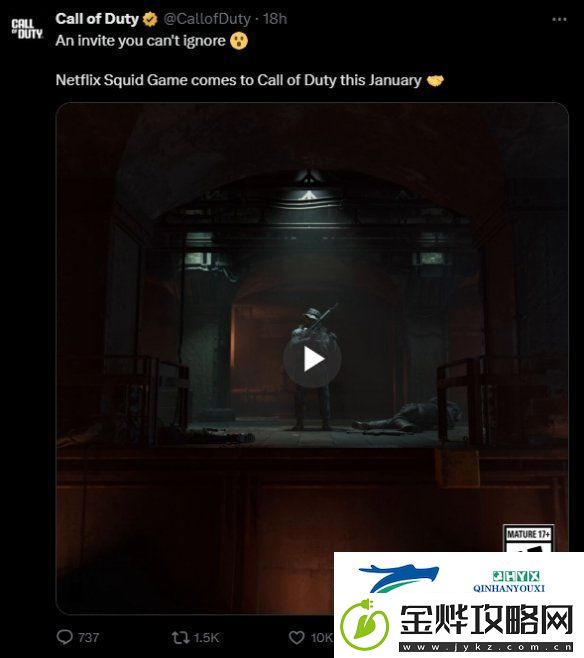 不愧是使命召唤的顶梁柱！黑6上线不久但联动多多