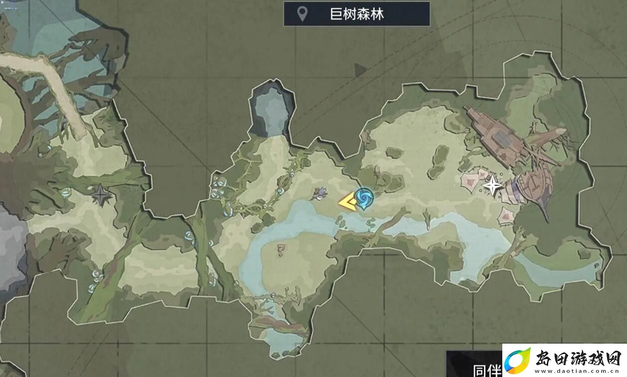 晶核古代巨树拍照地点在哪