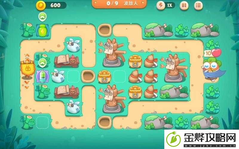 保卫萝卜4卧兔藏龙第30关详尽攻略