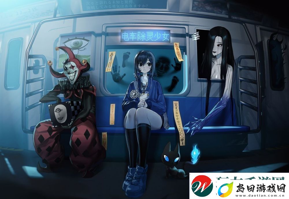 悬疑恐怖游戏电车除灵少女首次公开