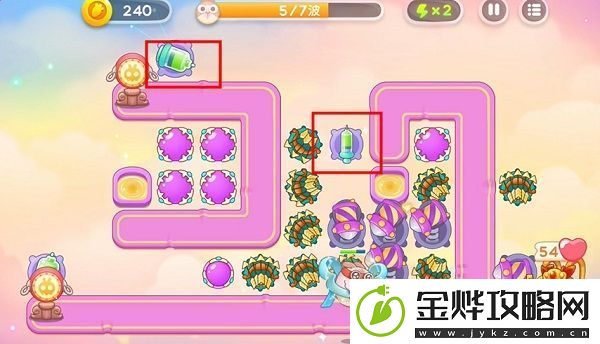 保卫萝卜4周赛8.6攻略