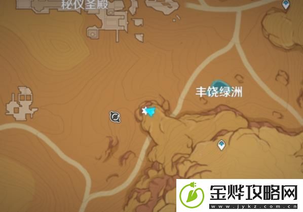 原神隐蔽之路的未来星位置在哪里