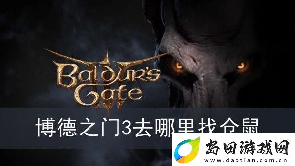 博德之门3去哪里找仓鼠博德之门3仓鼠位置分享